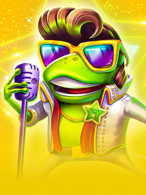 Elvis Frog in Vegas