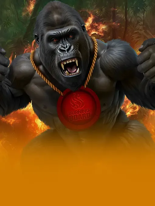 Mighty Wild: Gorilla Burning Board