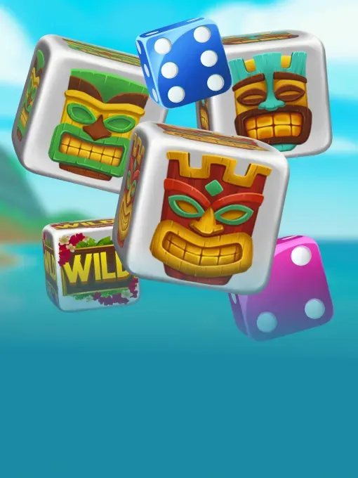 Aloha! Tiki Bar Dice