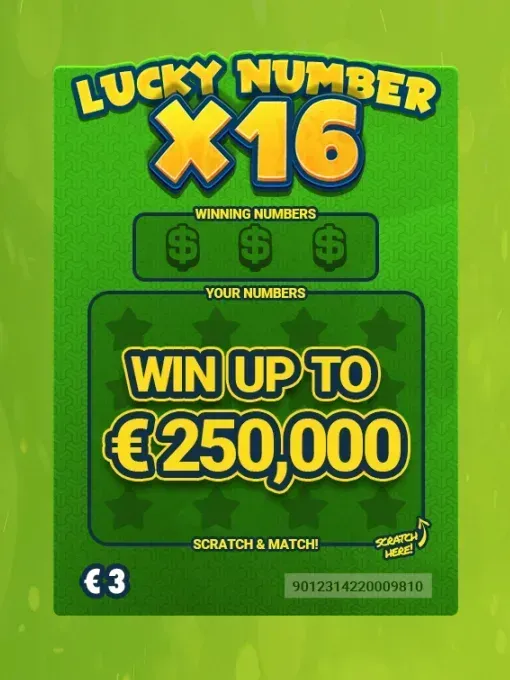 Lucky Number X16