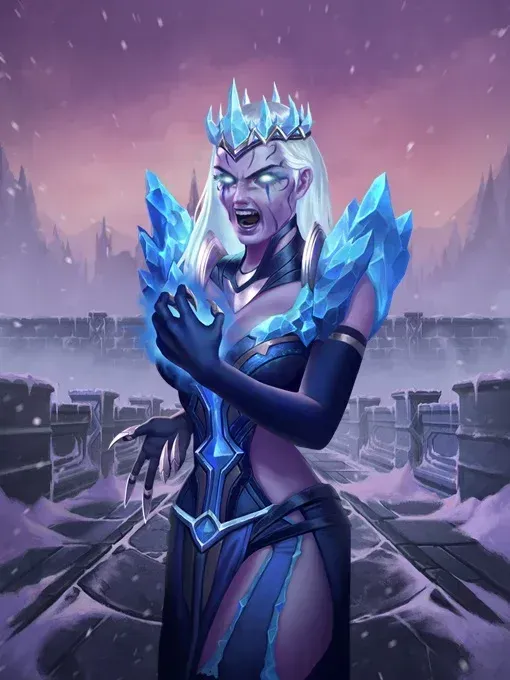 Merlin and the Ice Queen Morgana